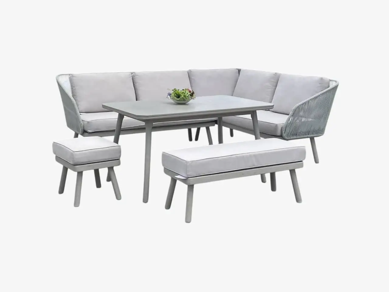 DOWIN CORNER DINING SET 5PCS (2523162)