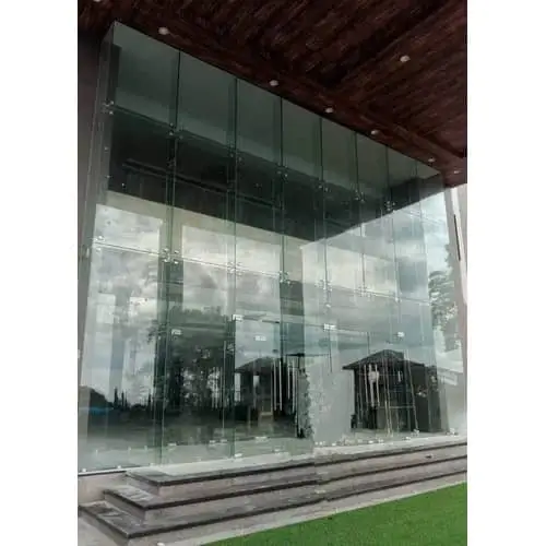 Transparent 12mm Glass Spider Glazing