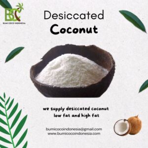 Organic Desicated Coconut