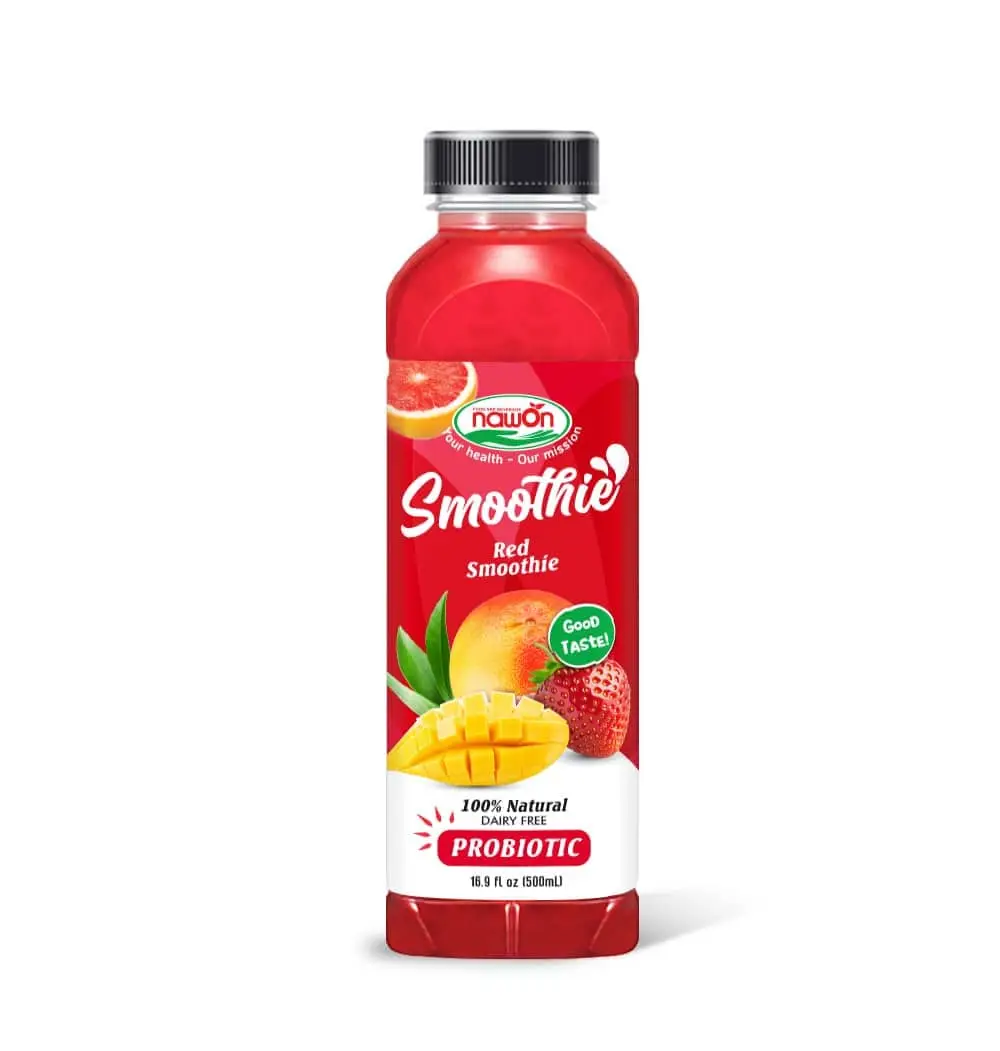 OEM/ODM 500ml Smoothie Drink Mix Fruit Healthy Soft Drink Wholesale Price Premium Quality by Nawon Beverage Supplier