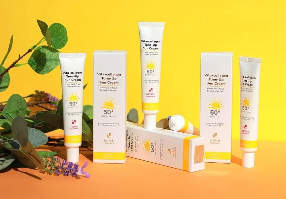 Melasma-X Vita-Collagen Tone-Up Sun Cream SPF50+ PA+++ (45ml)