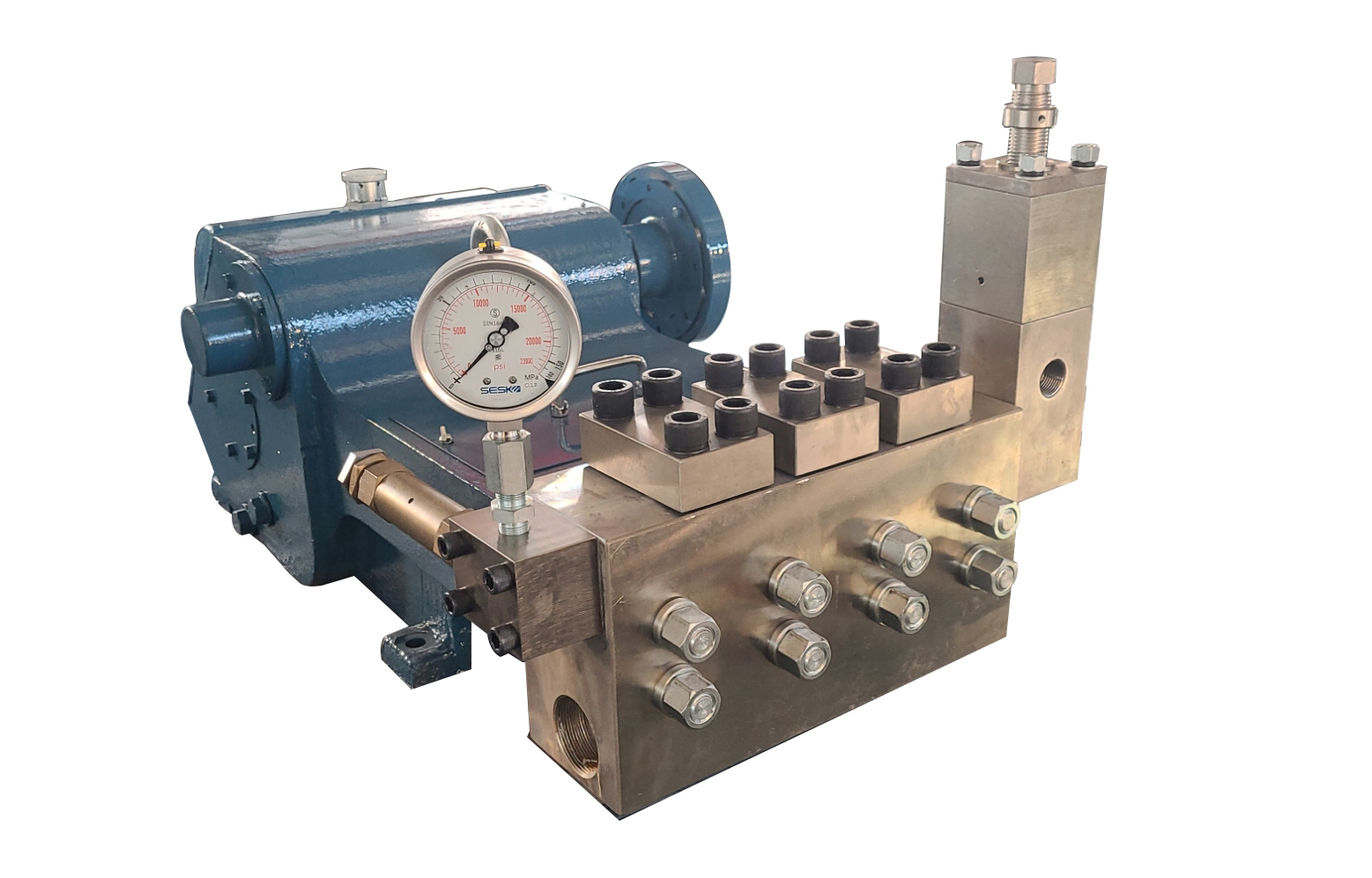 Compact High Pressure Pump with Low Friction