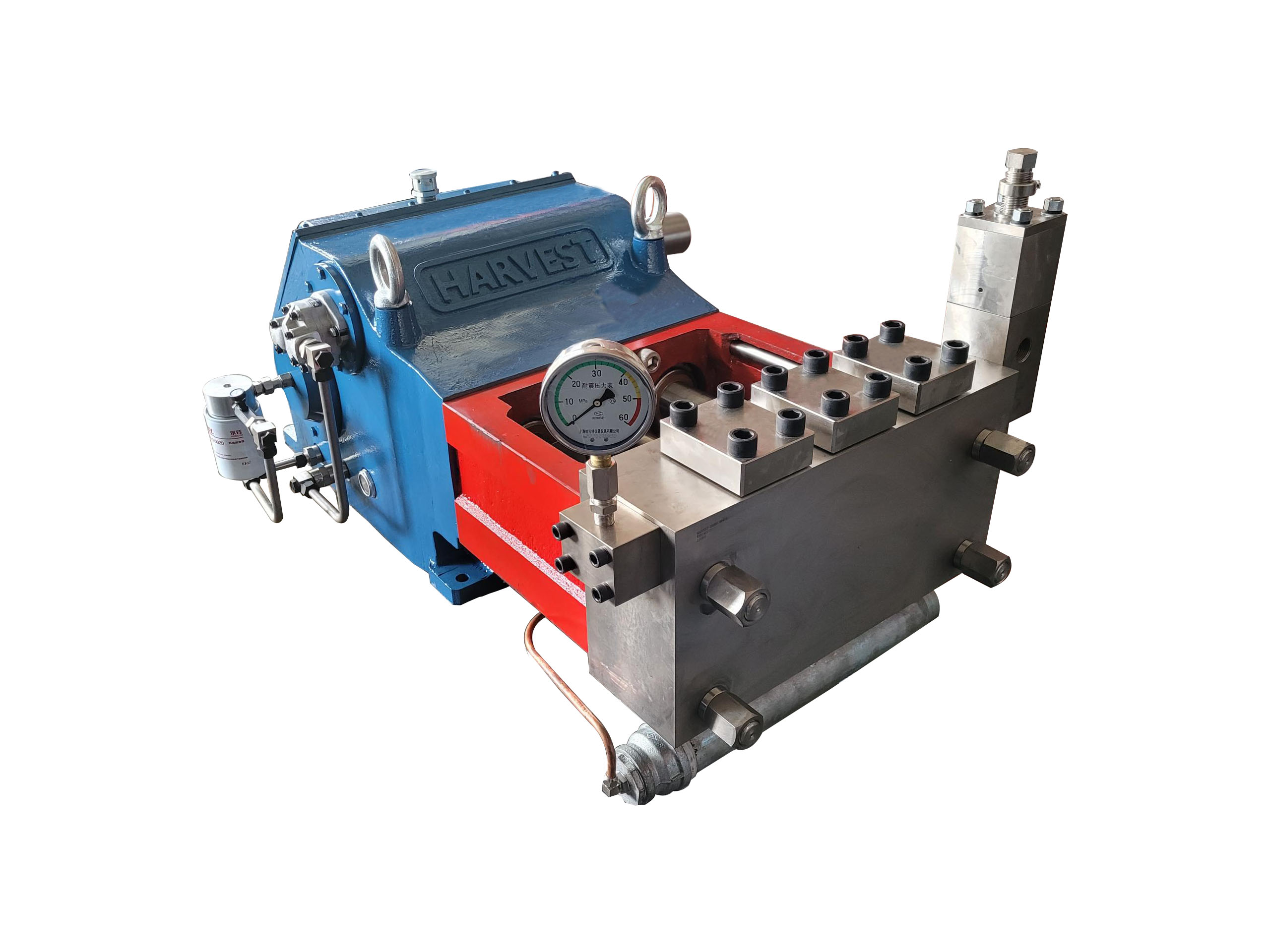 High Power Pump for Pipeline Testing and Water Injection