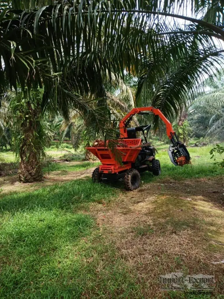 Palm oil plantation 4x4 tractor