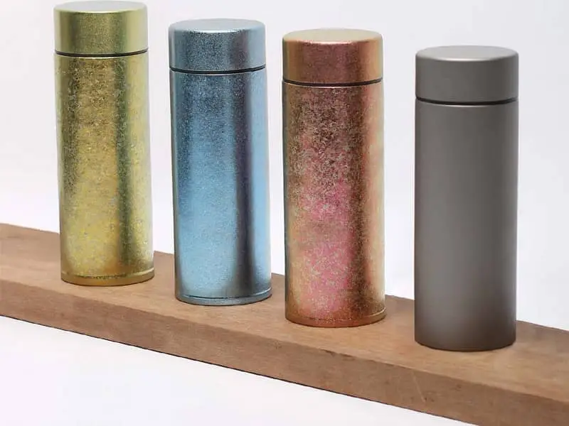 Crystal Diamond Pure Titanium Vacuum  Insulated Bottle