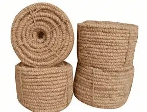 Twisted fiber rope