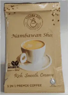 Togoba Kofi Nambawan Shot Rich ( Coffee )