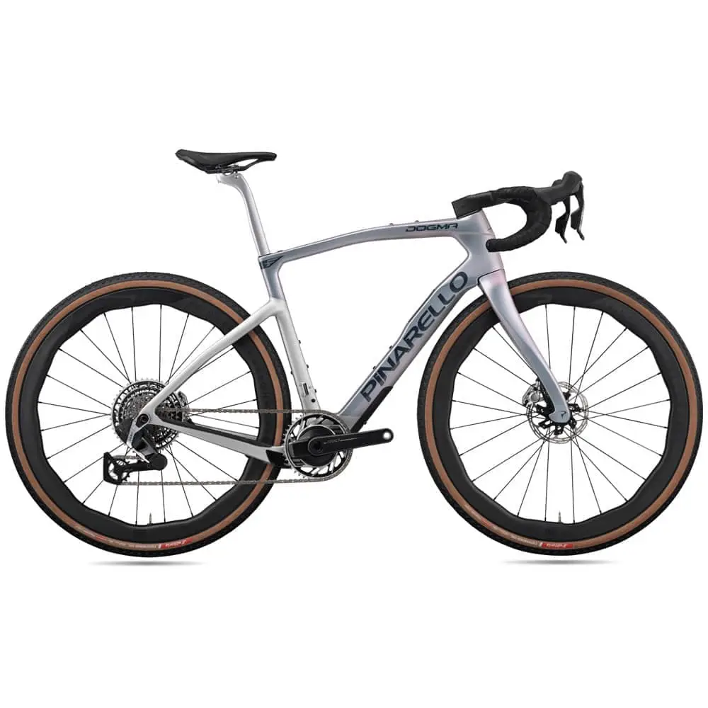 2025 Pinarello Dogma GR Shimano Dura Ace Di2 2x12 - Interstellar Grey Matt Road Bike (KINGCYCLESPORT)