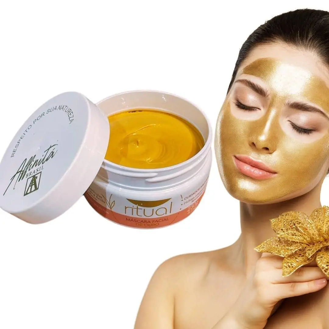 Gold Mask  Whitening Mask – with nanotecnology.