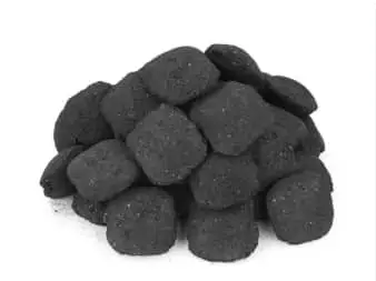 Coconut BBQ pillow charcoal