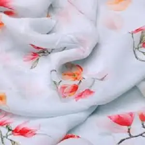 Printed Georgette Fabric