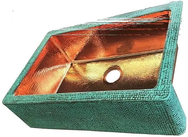 Hammered Copper Sink
