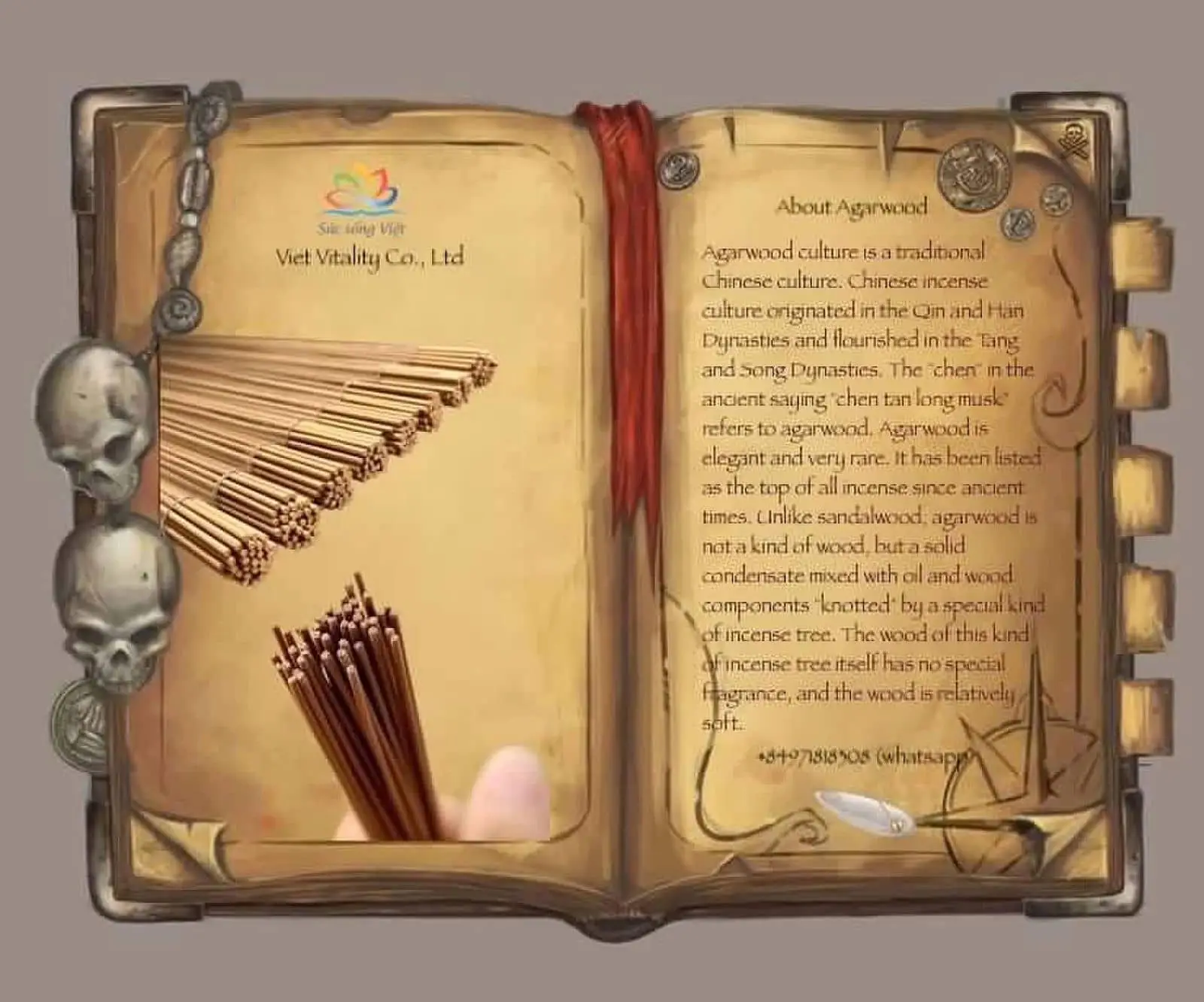 Agarwood incense