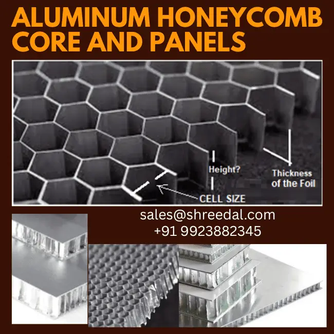 Aluminium Honeycomb Core and panels