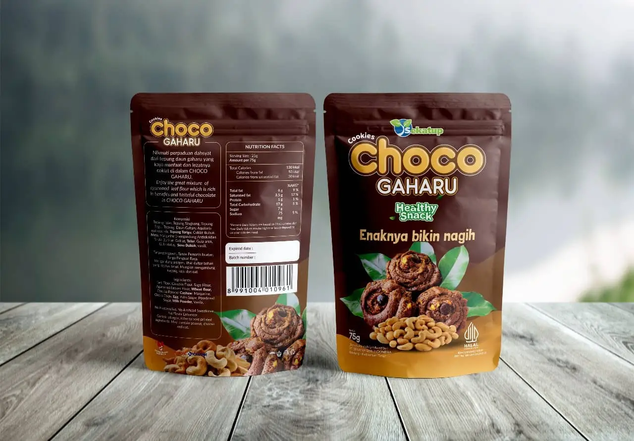 Choco Gaharu Healthy Snacks