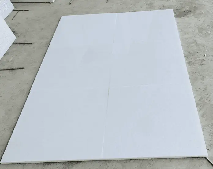 Crystal White Polished Tiles and Slab