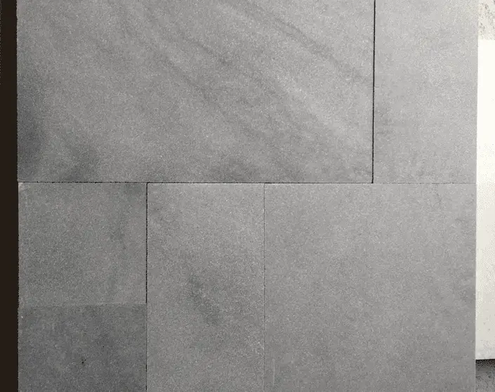 Silver Sky Sanded Marble Pavers.