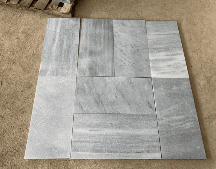 Sapphire Blue Sandblasted