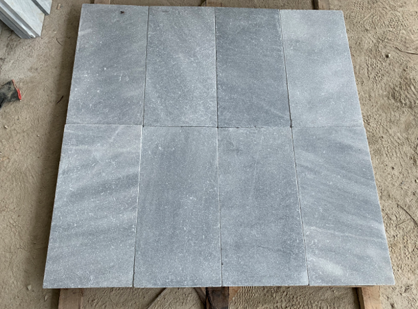 Sapphire Blue Sanded Antiqued