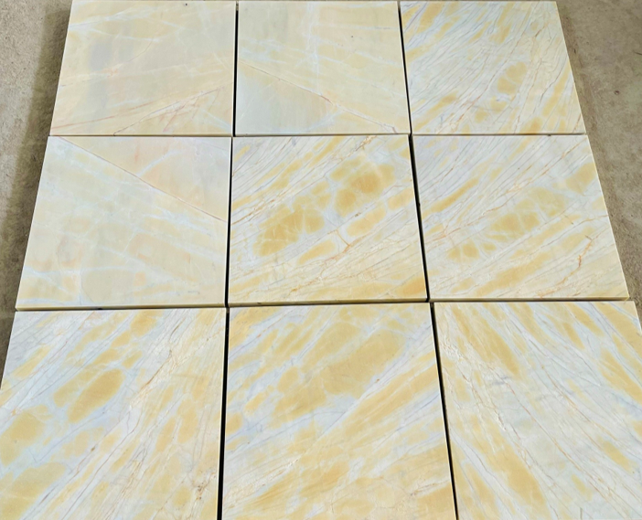 Yellow Marble Pavers