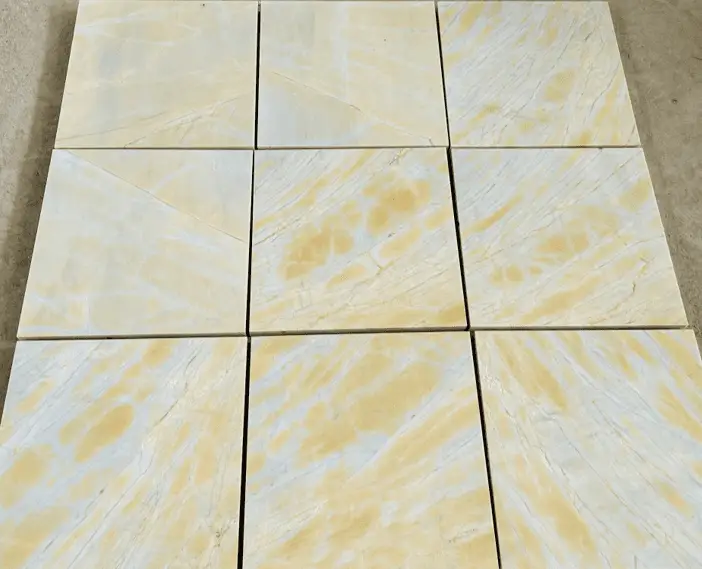 Yellow Marble Pavers