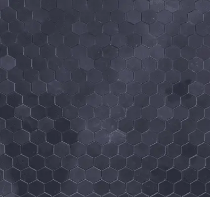 Bluestone Honed Hexagon