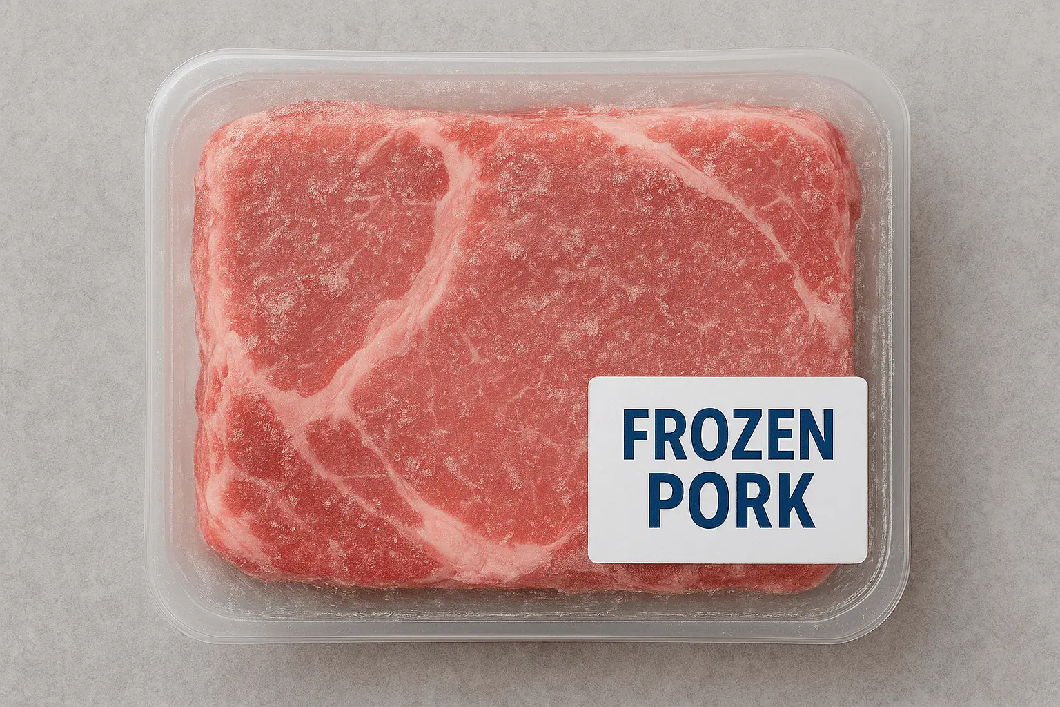 Frozen pork