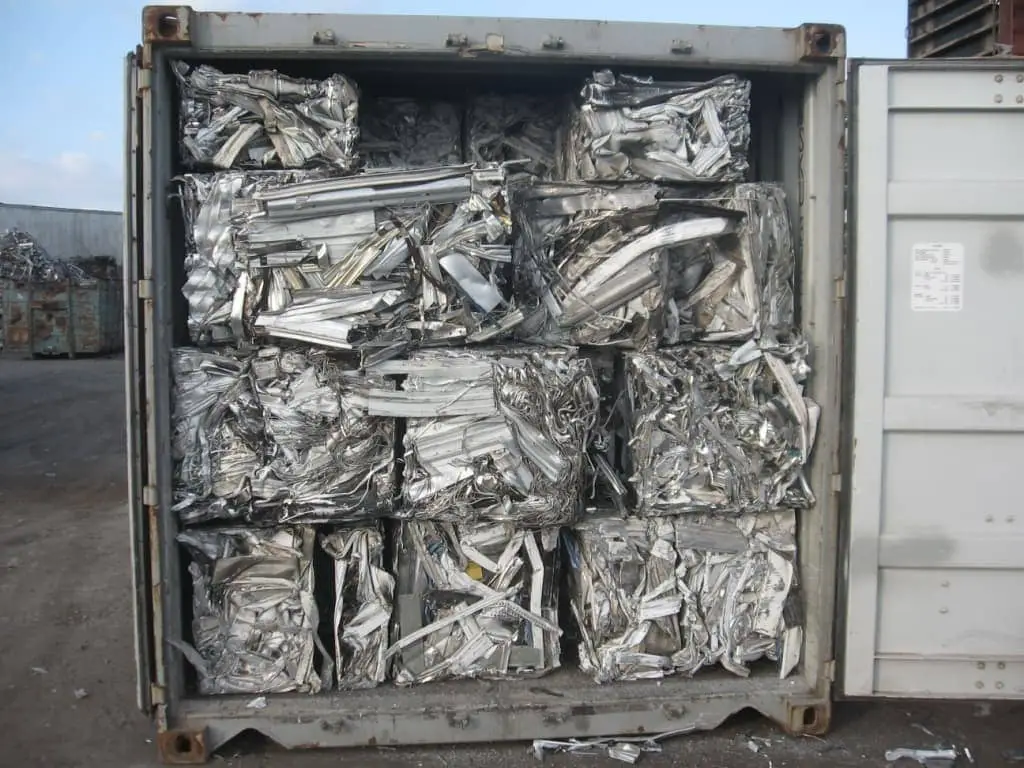 Aluminum Extrusion Scrap, Grade 6063