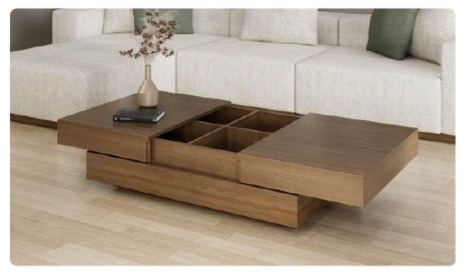 BMN LIVING - Terra Collection – Coffee Table for Living Room