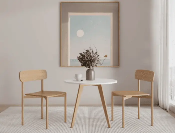 BMN LIVING – Anya Collection – One Set Living Room Furniture 2 Chairs and 1 Coffee Table