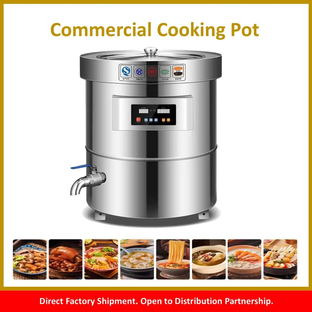 Commercial Cooking Pot Series