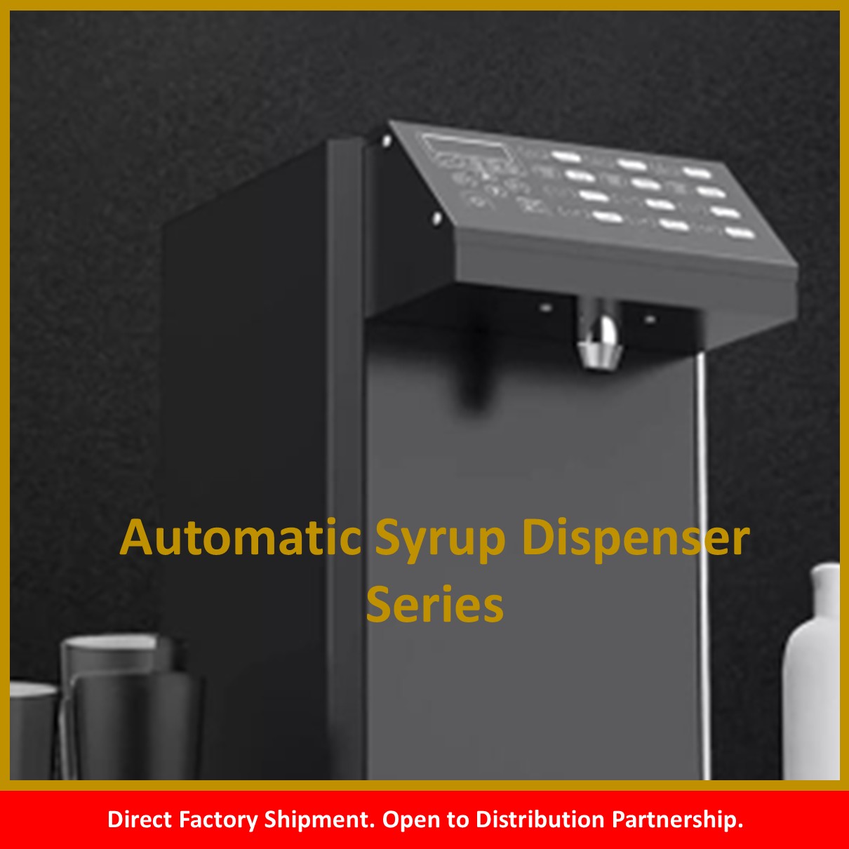 Automatic Syrup Dispenser Series (GTJ-01)