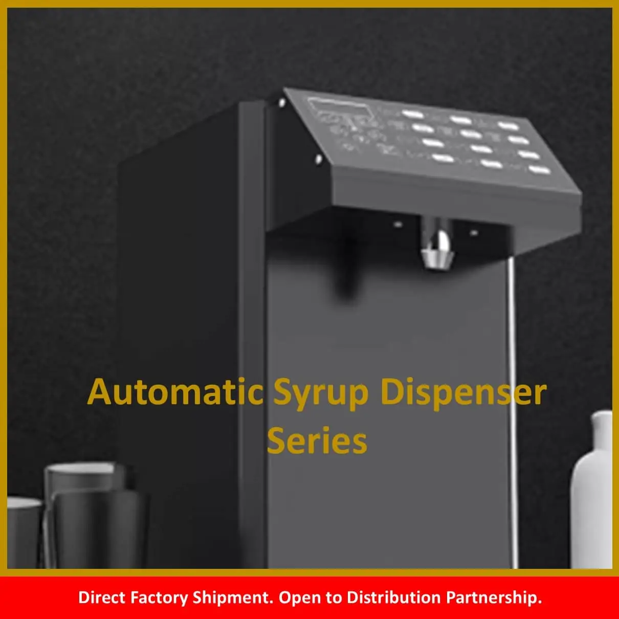 Automatic Syrup Dispenser Series (GTJ-01)