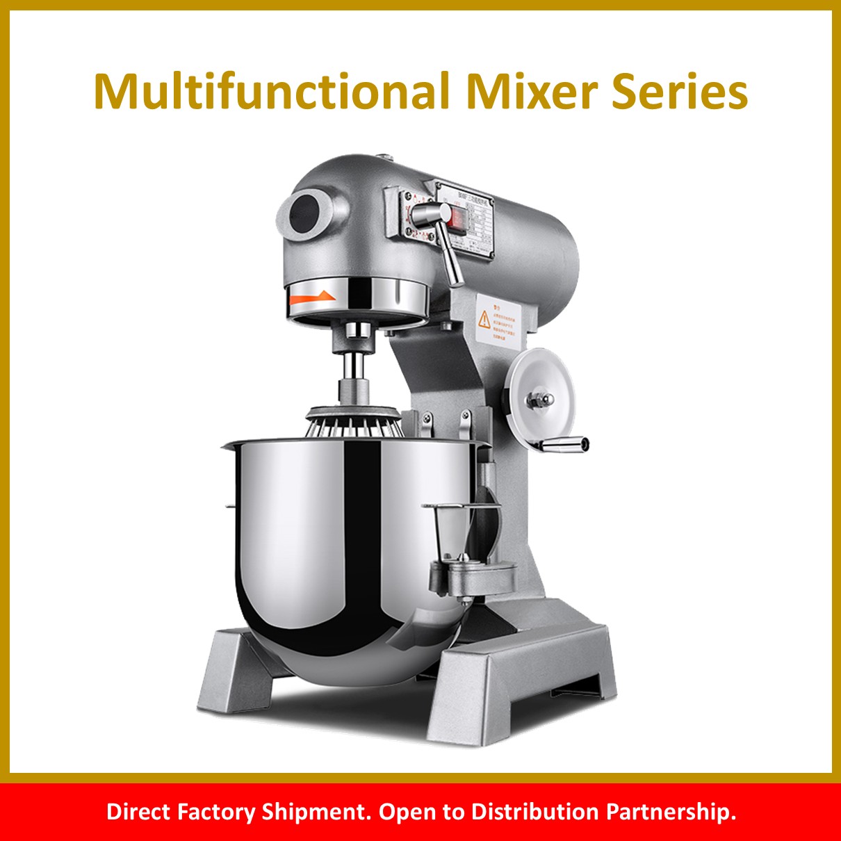 Multifunctional Mixer Series (10L–30L Models)