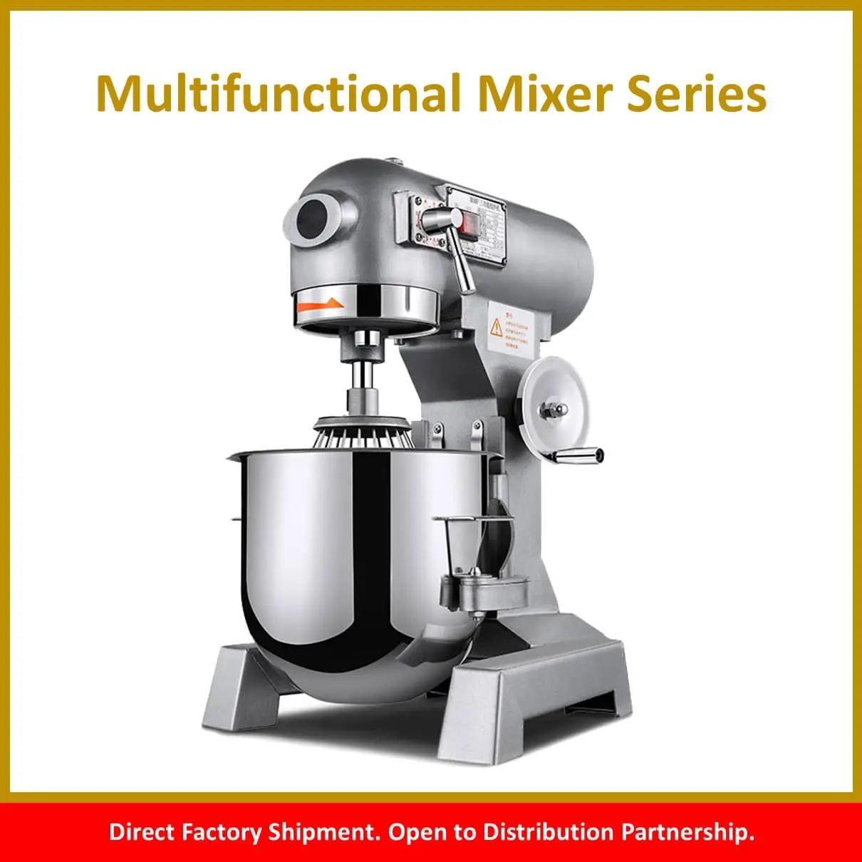 Multifunctional Mixer Series (10L–30L Models)