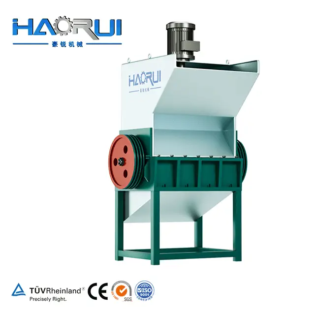 High Efficiency 600-2500kg/h PET Bbottle Crusher in Plastic Recycling Plant