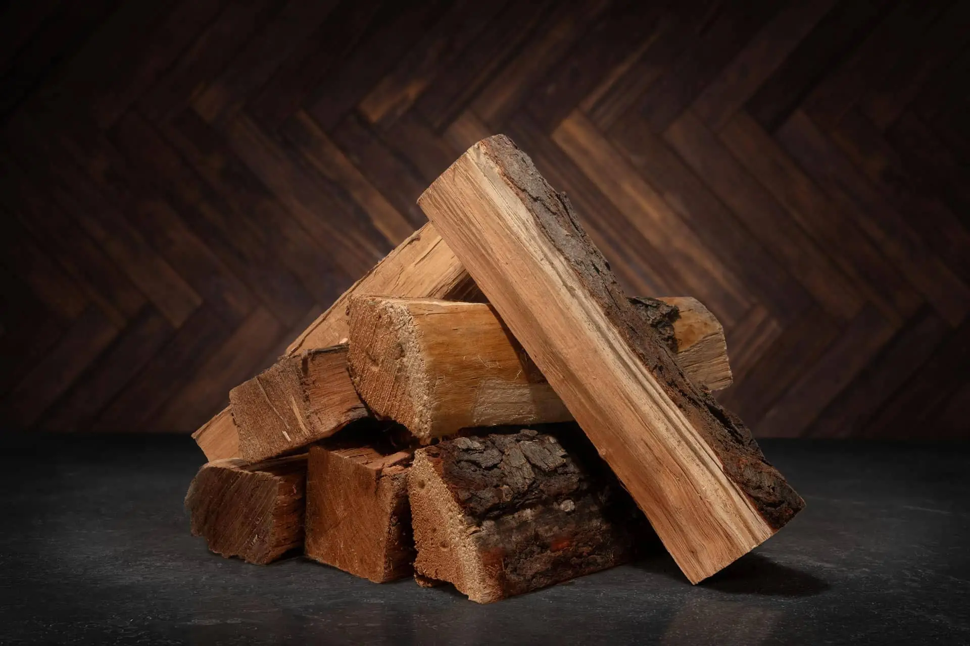 hardwood logs cherry