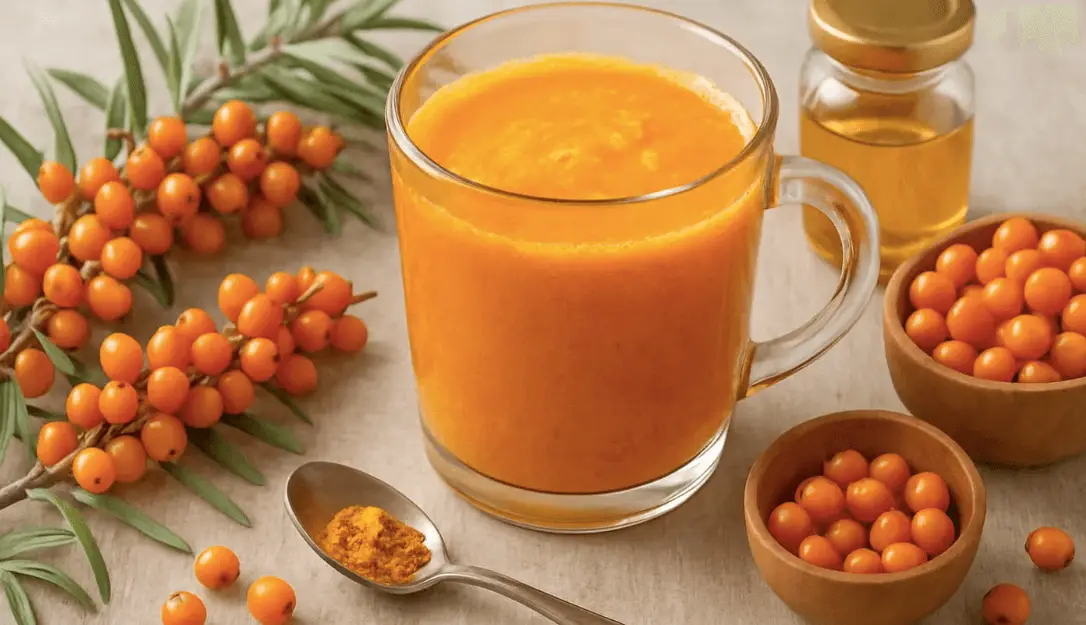 Sea buck thrown juice