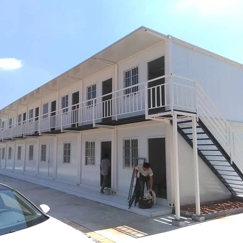 Single Room and Bathroom Kitchen Module Prefabricated Container Modular House Building Worker Camp Office Dormitory