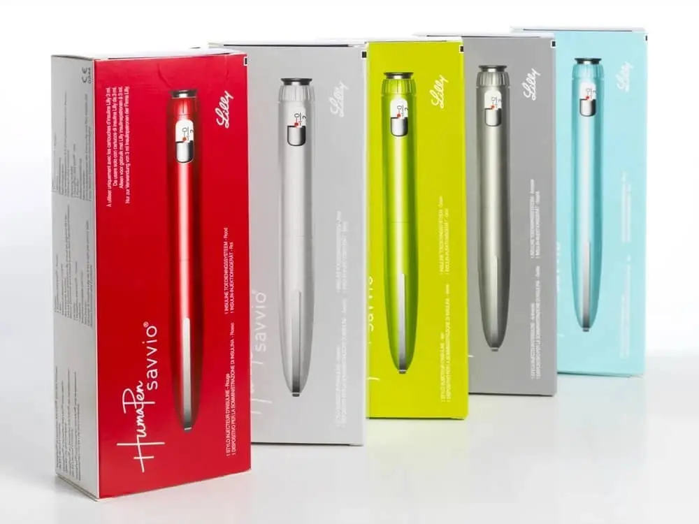 Humapen Savvio Insulin Pen Reusable delivery device in Box, 0.5 ml