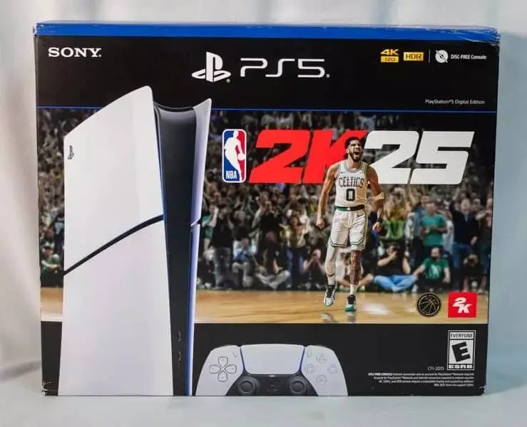 Sony PlayStation 5 Slim Console Digital Edition NBA 2K25 Bundle