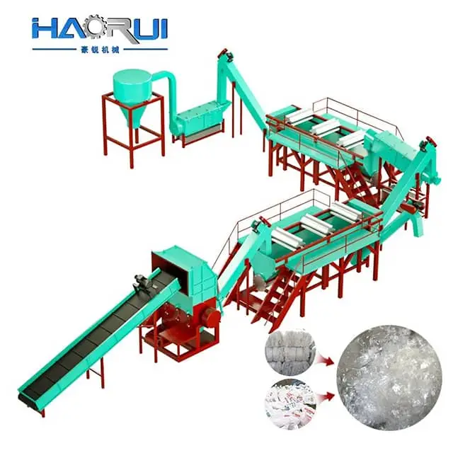 Factory Price High Productivity PP PE Bottle Washing Line for Plastic Recycling