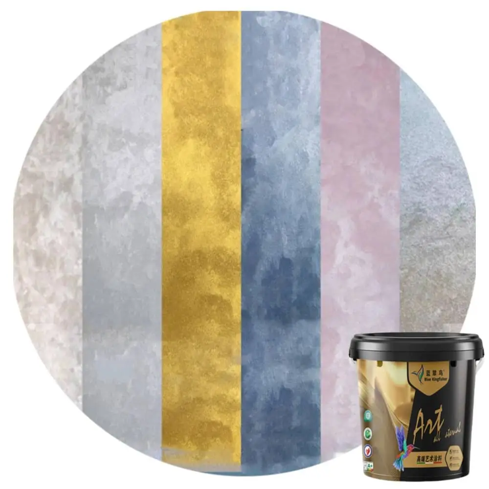 Blue Kingfisher Pure Version Velvet Wall Paint | Child-Safe Eco Coating