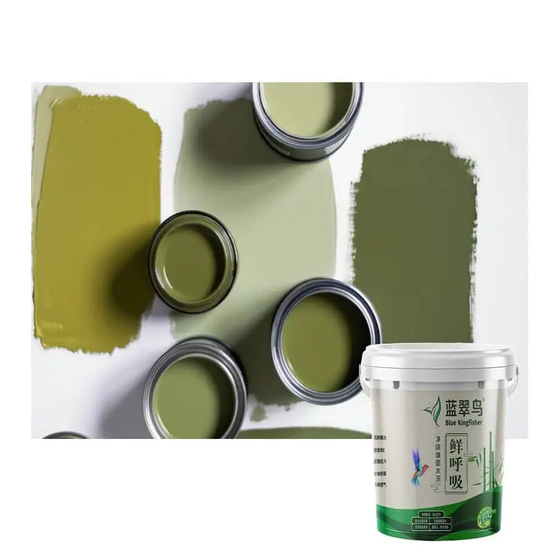 Blue Kingfisher Stain & Mold Defense All-Purpose Interior Latex Paint | Wall Guardian, Lasting Beauty