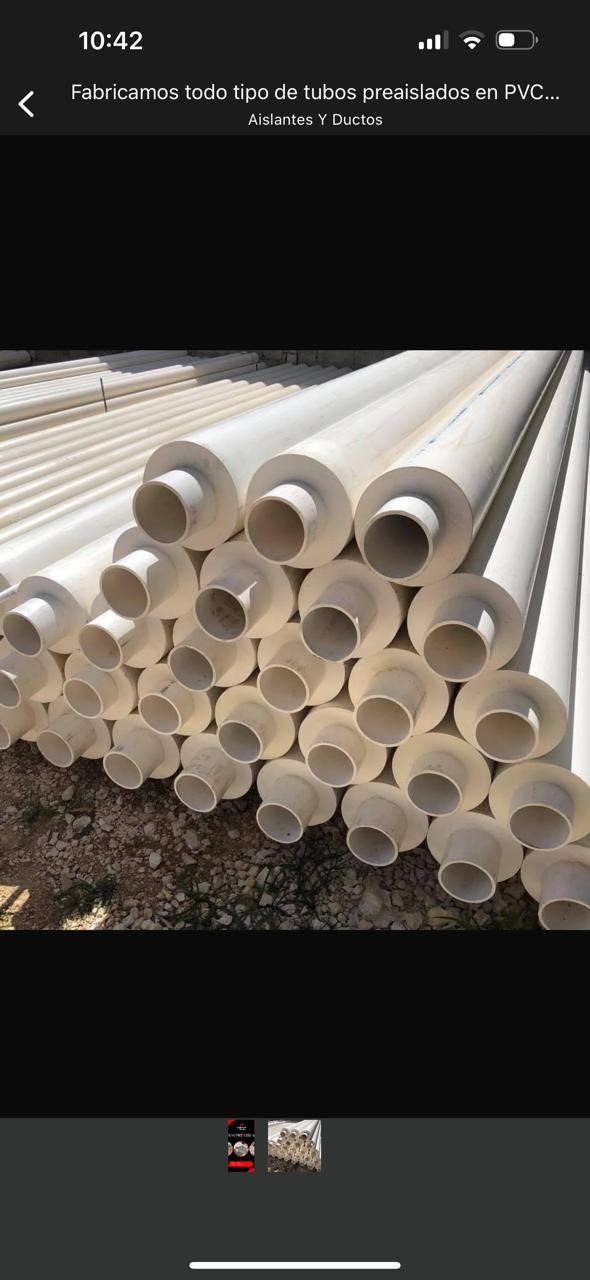 PVC pipes