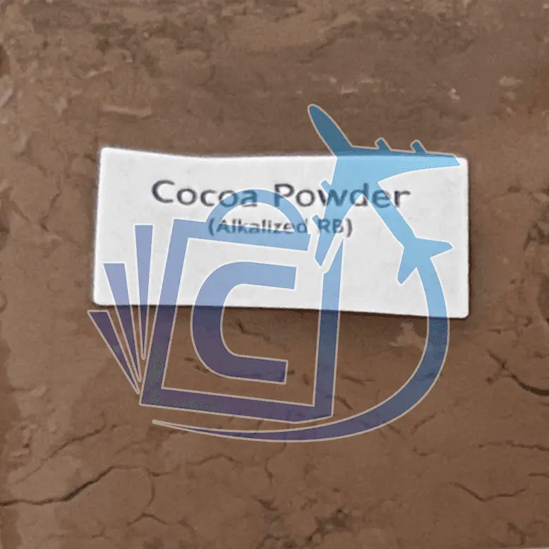 Alkalized cocoa powder