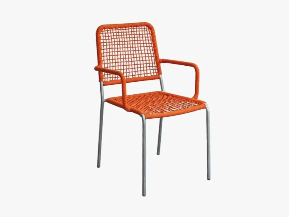 KARONE STACKING ARMCHAIR 53x58x86CM
