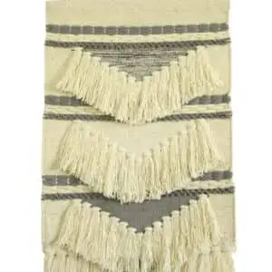 Bohemian Chic Natural Fiber Wall Hanging For Living Room