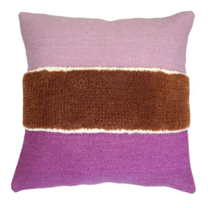 Lavender Hues Textured Decorative Throw Pillow