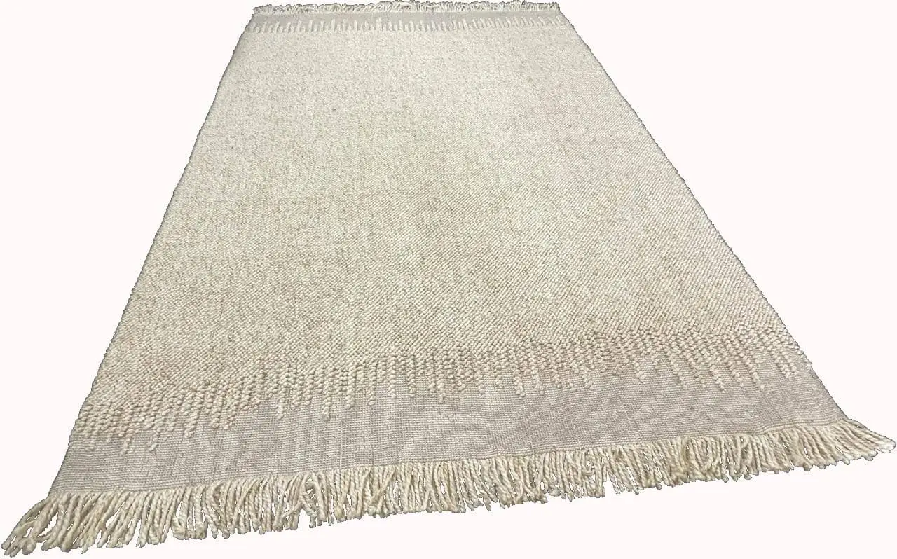Hand Woven Loop Wool Rug